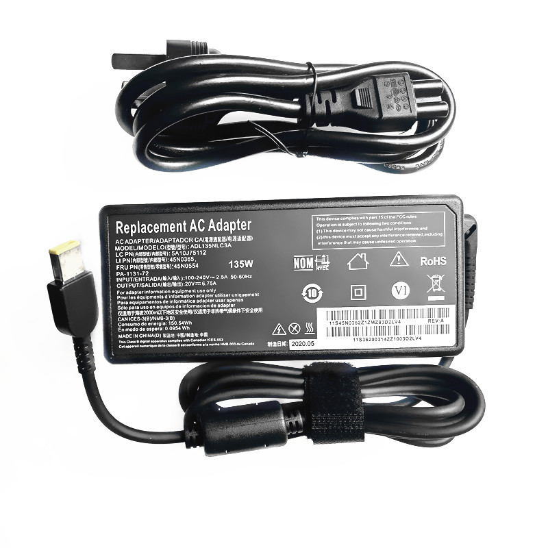 Baguio Jinchen 20V6.75A Thích hợp cho Lenovo Rescuer R720-15 Y520-15Y7000 Sạc 135W