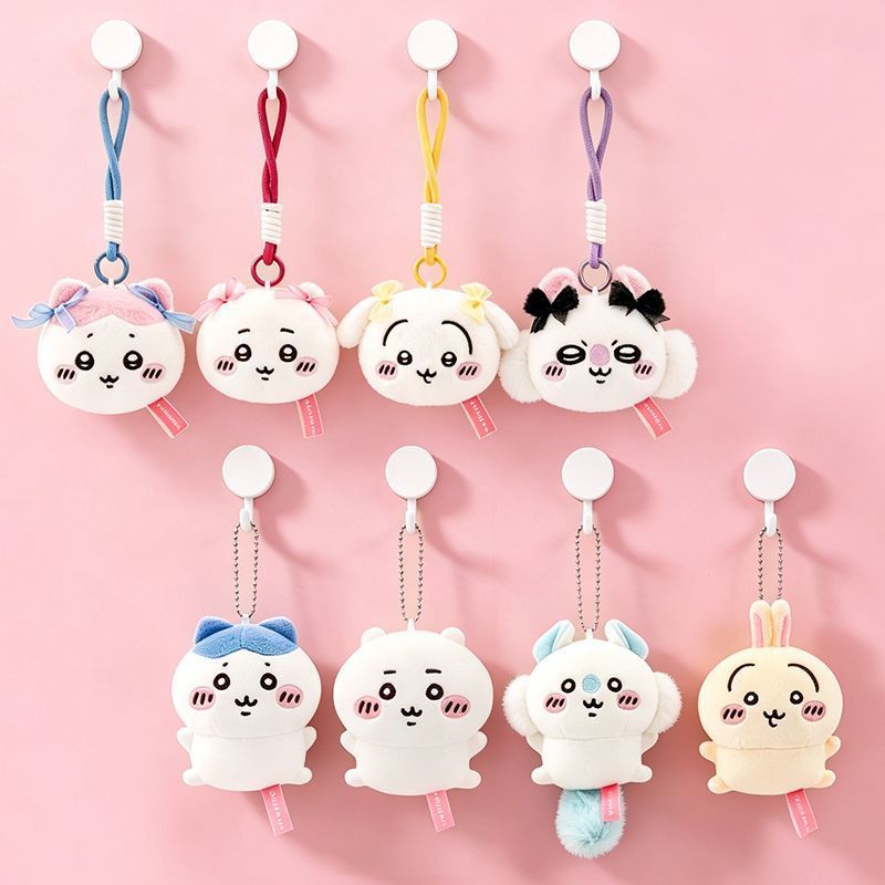 Móc khóa Chiikawa dài tỷ chiikawa sản phẩm chính hãng Ji nhỏ Momonga Hatch Meow Usagi dễ thương phim