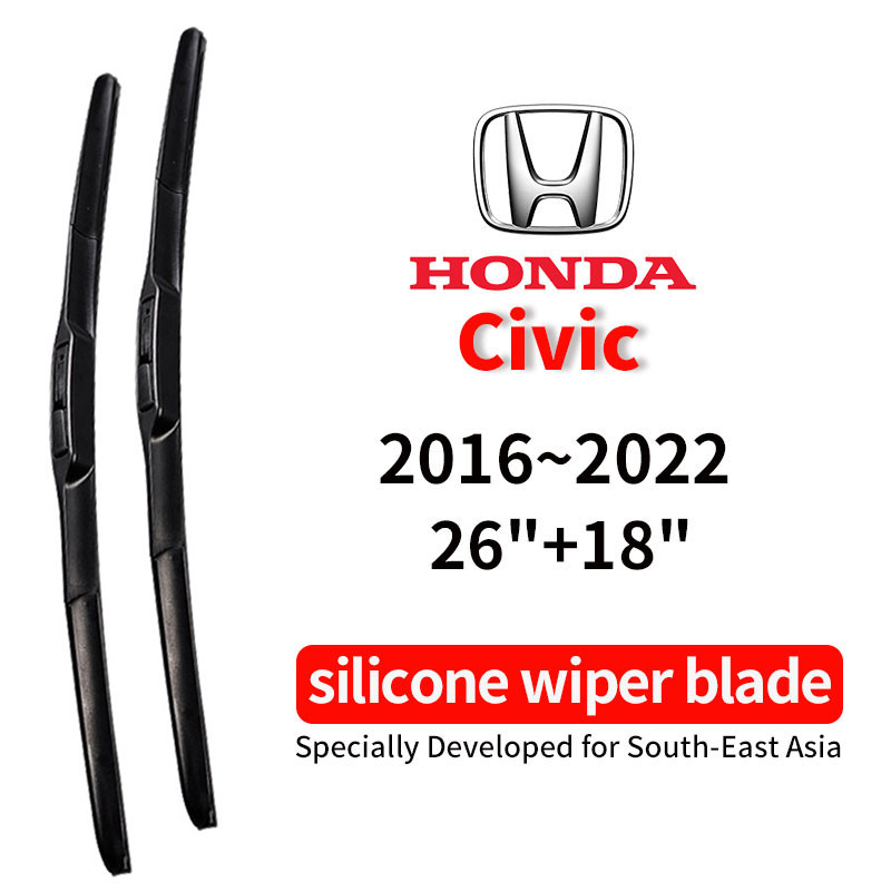 Cần gạt nước Honda Civic Civic FC (2016 ~ 2022) Lưỡi gạt nước CIVIC 26 + 18in