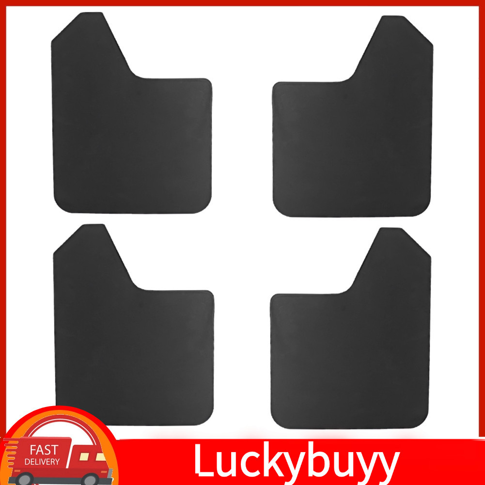 Luckybuyy Chắn Bùn Ô Tô 4 Tấm Chắn Bùn Đa Năng Chắn Bùn Cho Forester MF12-BAS BLK