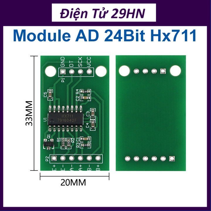 [Điện Tử 29HN] MODULE AD 24BIT HX711