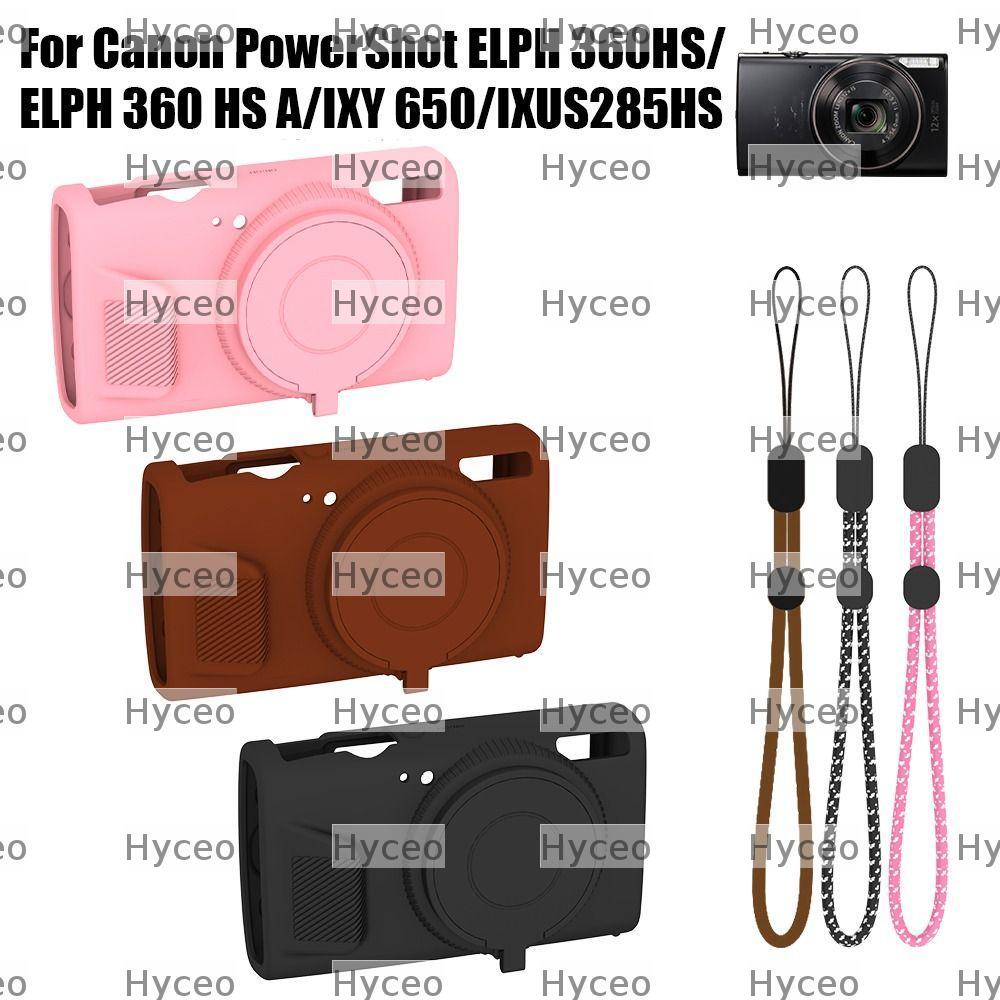 Bảo vệ Camera HYCEO, Vỏ thân xe chống trầy xước bằng silicon, Chống sốc có vỏ da dây buộc cho PowerS