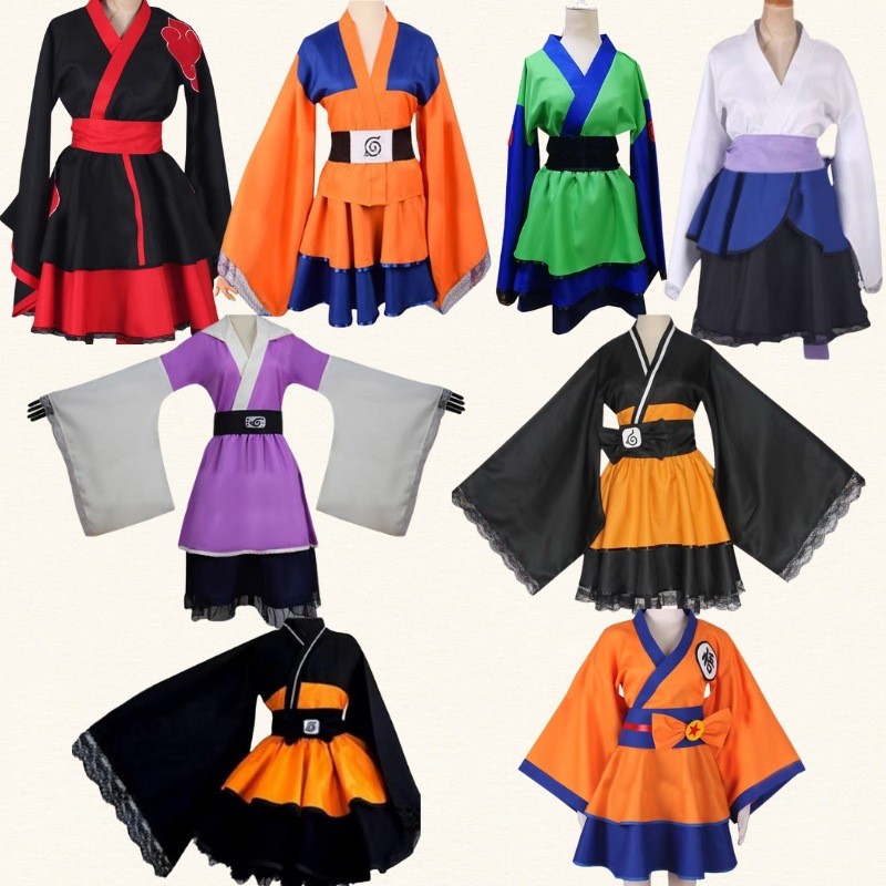 Anime / manga Naruto Shippuden kimono trang phục cosplay Uzumaki Naruto Sasuke trang phục cosplay