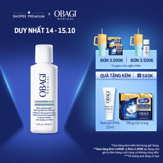 Sữa rửa mặt Obagi Medical Clenziderm M.D. Daily lightweight Foaming Blemish Cleanser 118ml