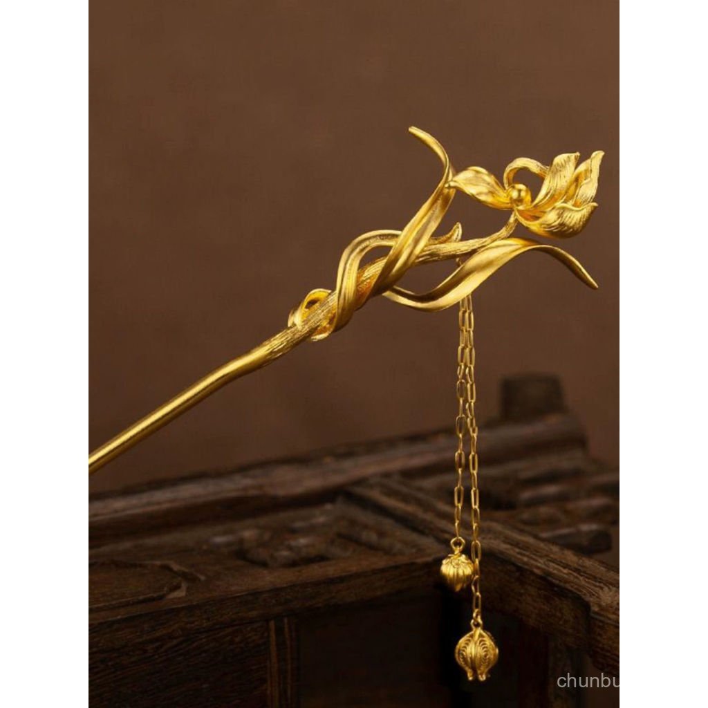 Divine Hairpin Tassel Step Shake Ancient Method Exquisite Ancient Costume Hanfu Versatile