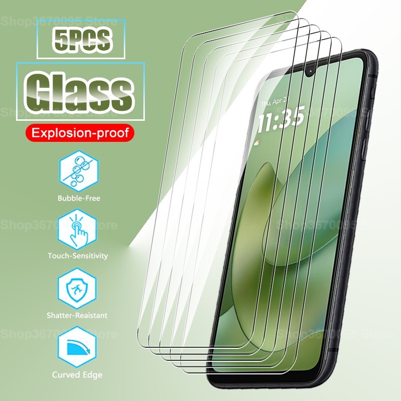 5 Miếng Bảo Vệ Màn Hình Kính Bảo Vệ Cho Motorola Moto G06 Power / Moto G06 MotorolaMoto G06 / G06Pow