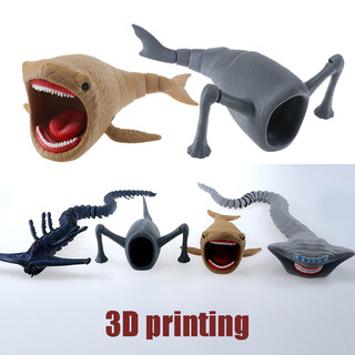  Cuero Biển Quái Vật Bloop In 3D Nhân Vật Hành Động Đồ Chơi Ma Leviathan Sea Eater El Gran Maja Di Chuyển Được Mô Hình Khớp 