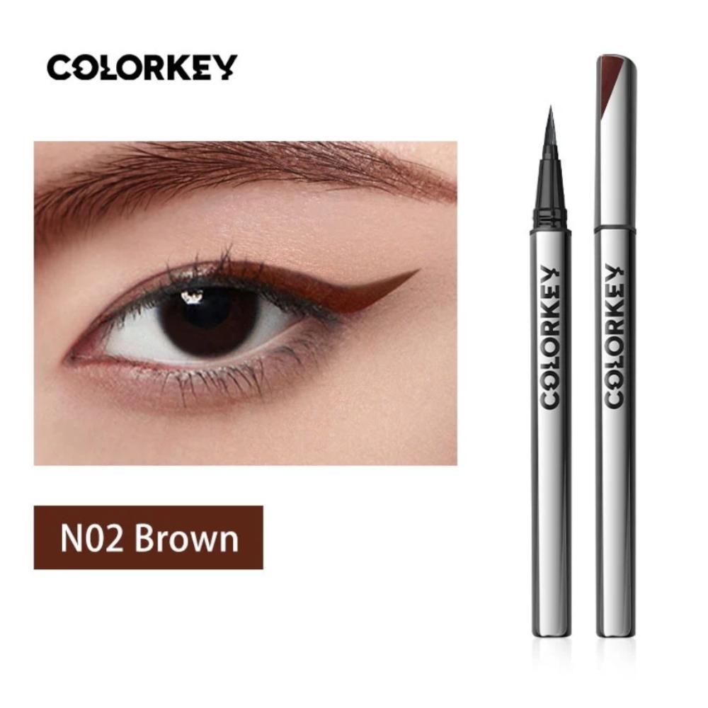Ảnh 6 của Bút kẻ mắt Colorkey Floating Color Liquid Eyeliner lâu trôi, chống nước