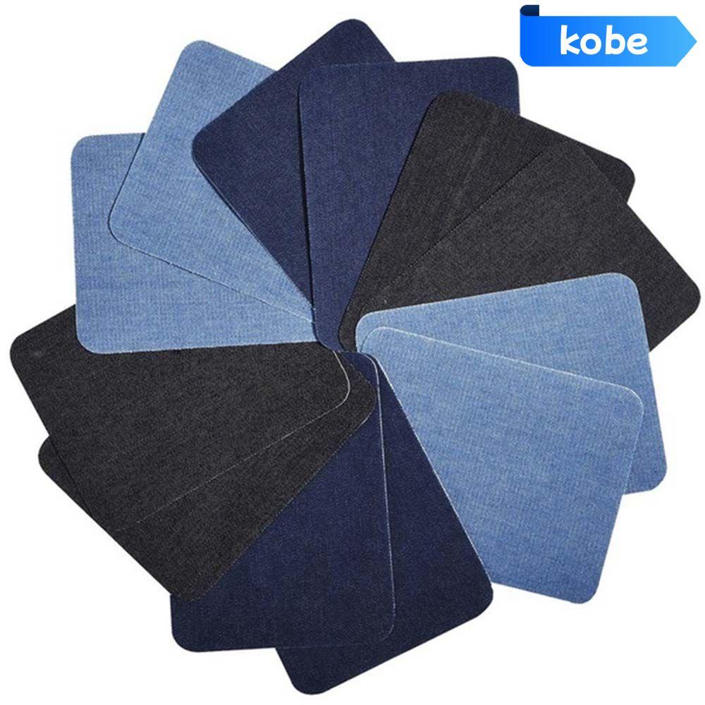 KOBE 4 / 12 Miếng Dán Vải Sửa Chữa Quần Táo Quần Jean DIY