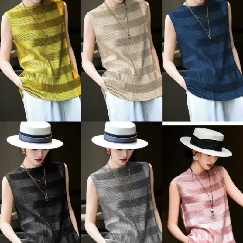 Miyake Xếp Ly Đàn Piano Xếp Ly Công Nghiệp Nặng Origami Nghệ Thuật Chuyển Đổi Xếp Ly Sang Trọng Áo V
