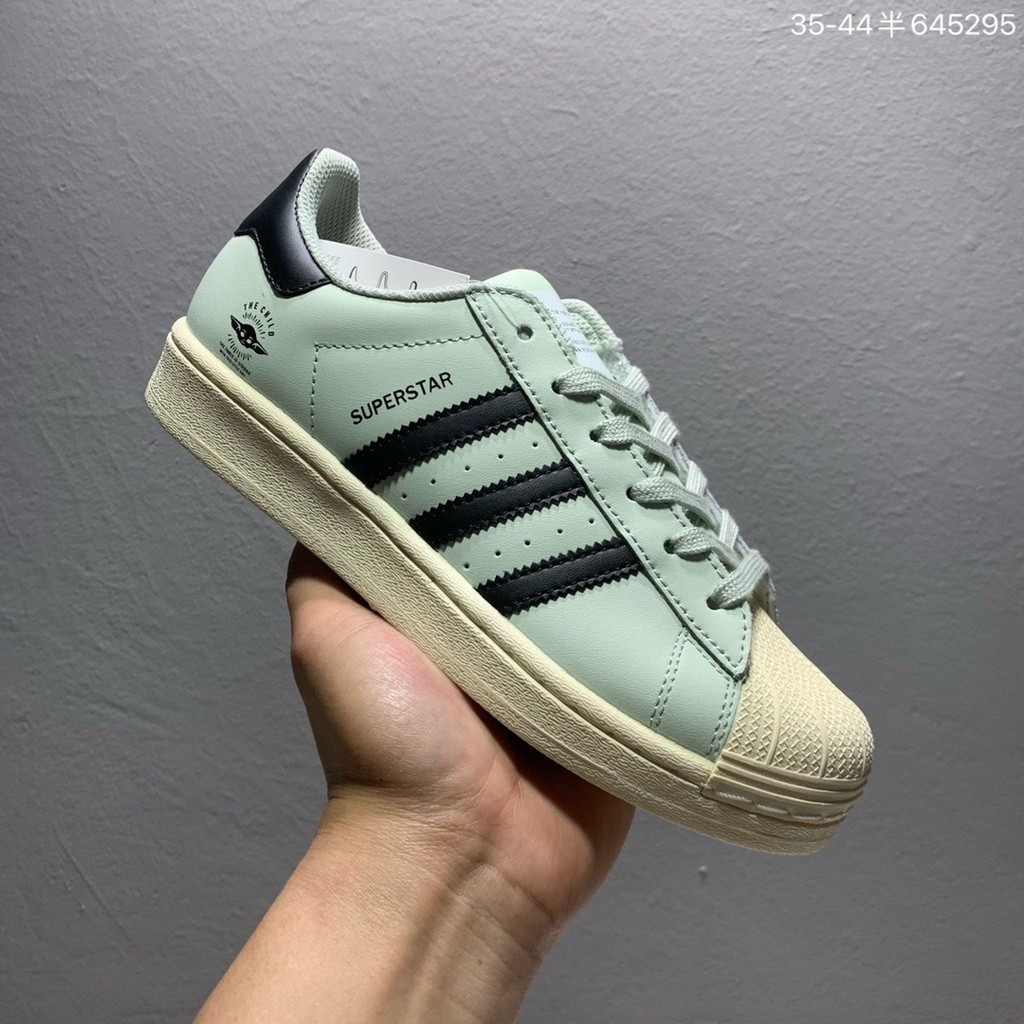 Bán Nike7255 AD Superstar Pride Nam Nữ Giày Thể Thao Đi Bộ Giày Thường Xanh