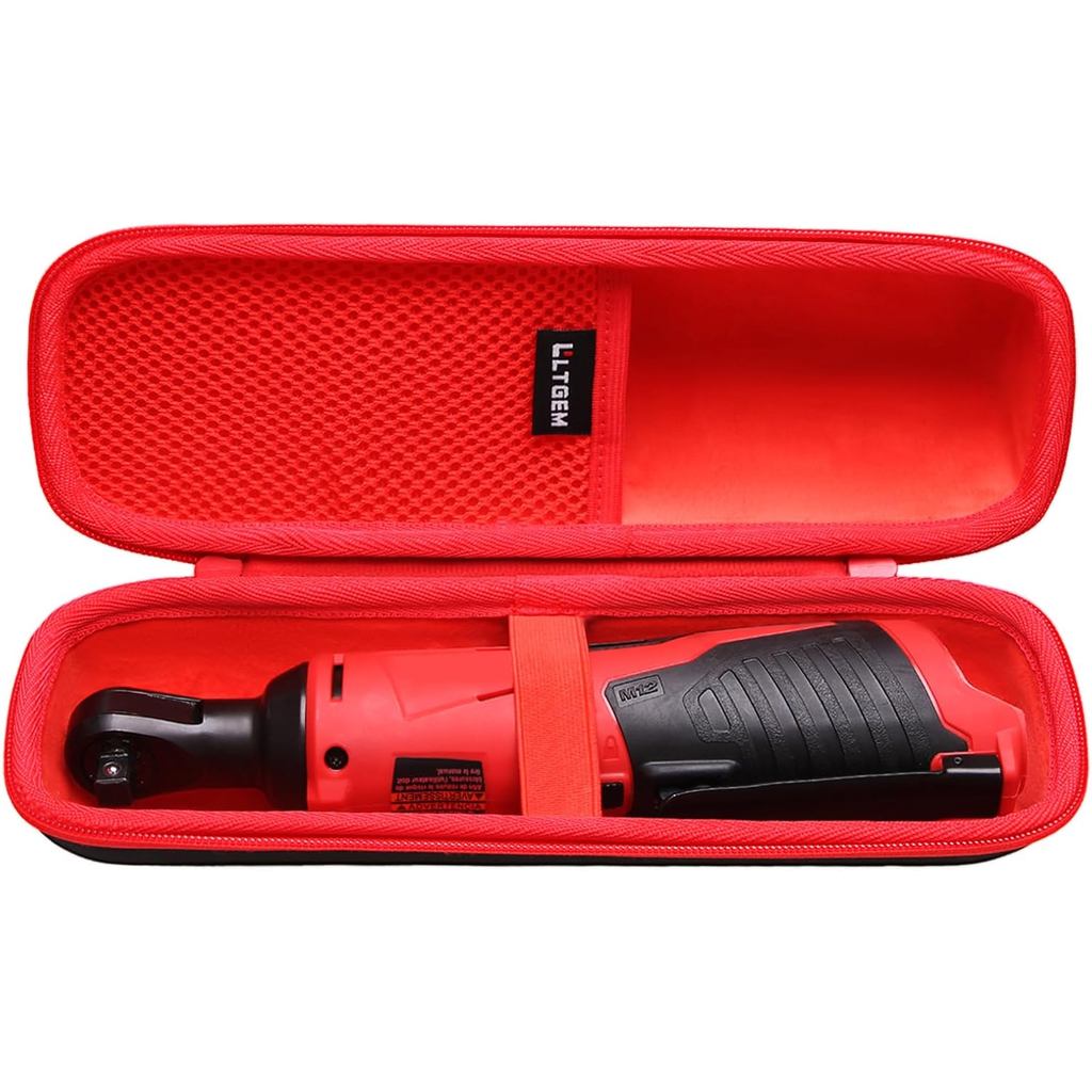 Ốp lưng LTGEM Tương thích với Milwaukee 2457-20 / 2456-20 / 2566-20 M12 Ratchet không dây và Máy mài