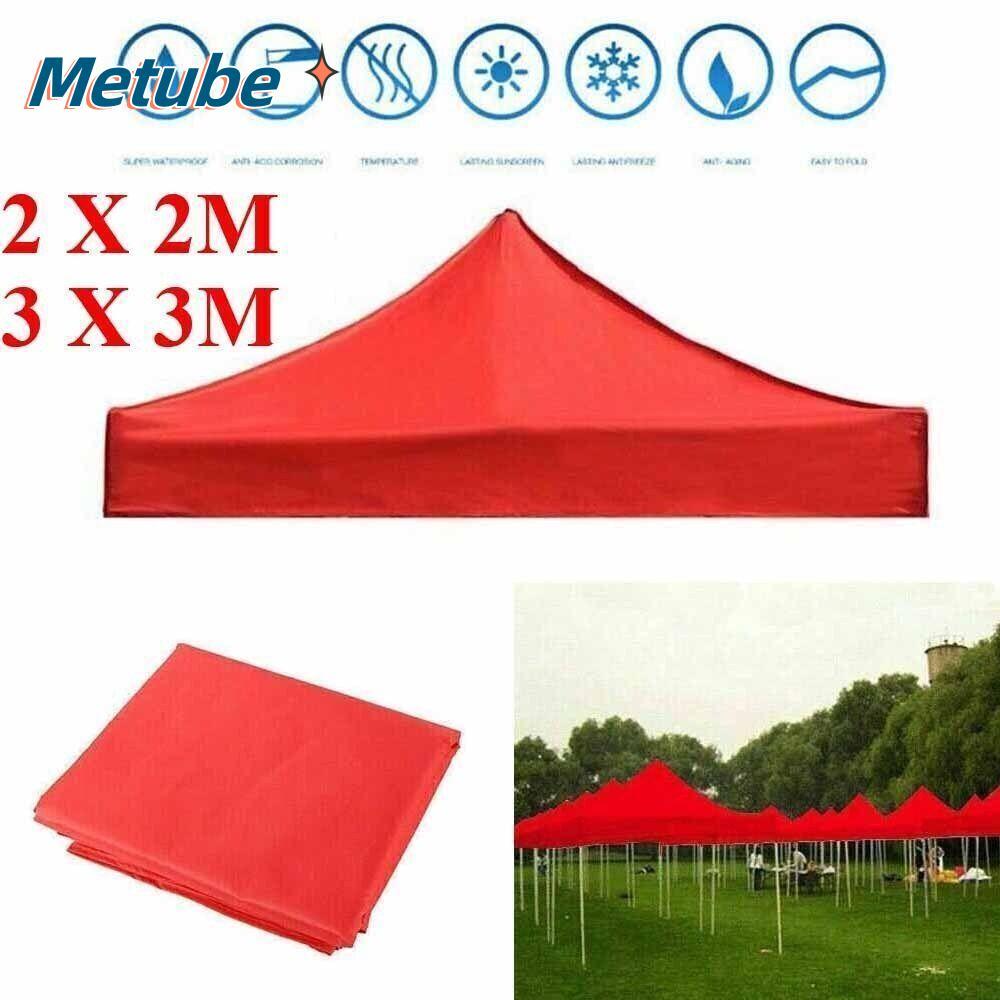 METUBE Gazebo Top Cover UV Protect Tent Roof Outdoor Camp Garden Parasol
