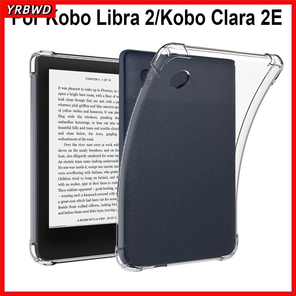 Ốp điện thoại YRBWD, Funda TPU e-Reader, Vỏ bảo vệ chống sốc trong suốt mềm chuyên nghiệp cho Kobo L