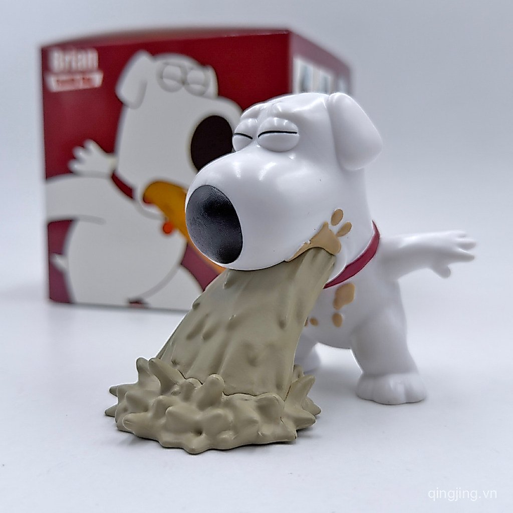 Xuyên Biên Giới Sản Phẩm Mới Hình Brian Spoof Họ Nôn Brian Anime Hàng Hóa Hình Quà Tặng Sinh Nhật C3