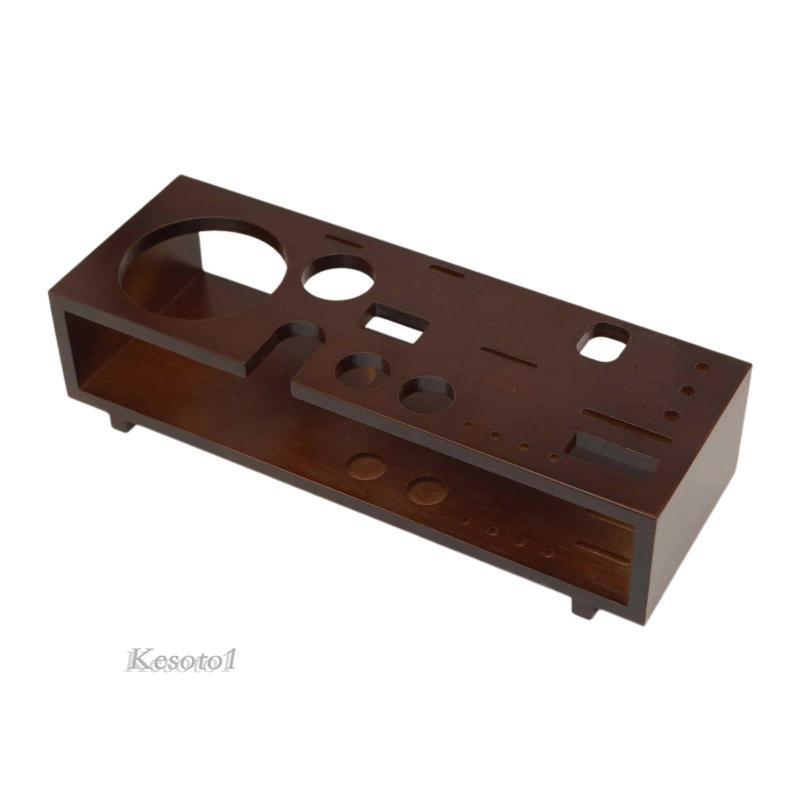 Cocktail Shaker Bar Set Cocktail Shaker Đứng Ổn Định Bartender Dụng Cụ Giá Đỡ Bartender Tre Bảo Quản