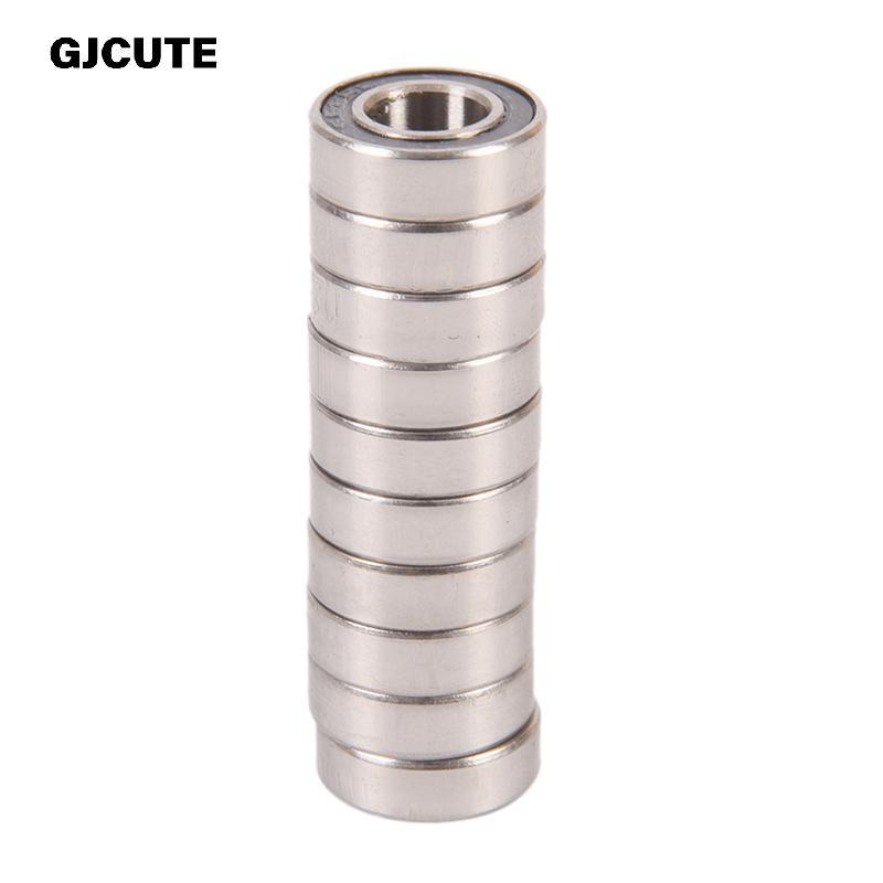 GJCUTE 10 CÁI 688-2 688 Vòng bi kín cao su Vòng bi thu nhỏ 8x16x5mm WTD
