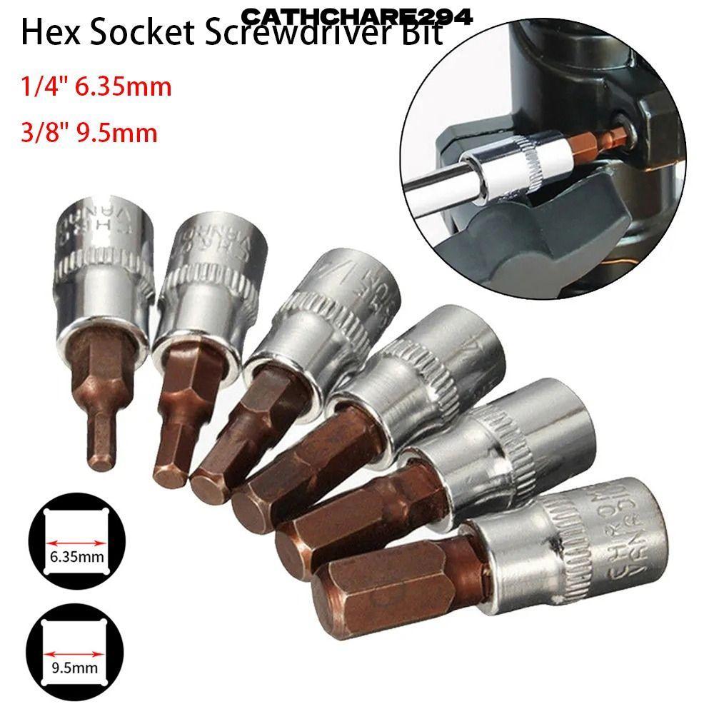 CATCHARE294 1 Cái Ổ Cắm Vuông, H3 H4 H5 H6 H7 H8 H10 Dụng Cụ Thủ Công Phần Hex Ổ Cắm Tua Vít Bit, 1 