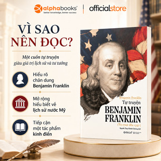 Sách - Tự truyện Benjamin Franklin (Omega Plus)