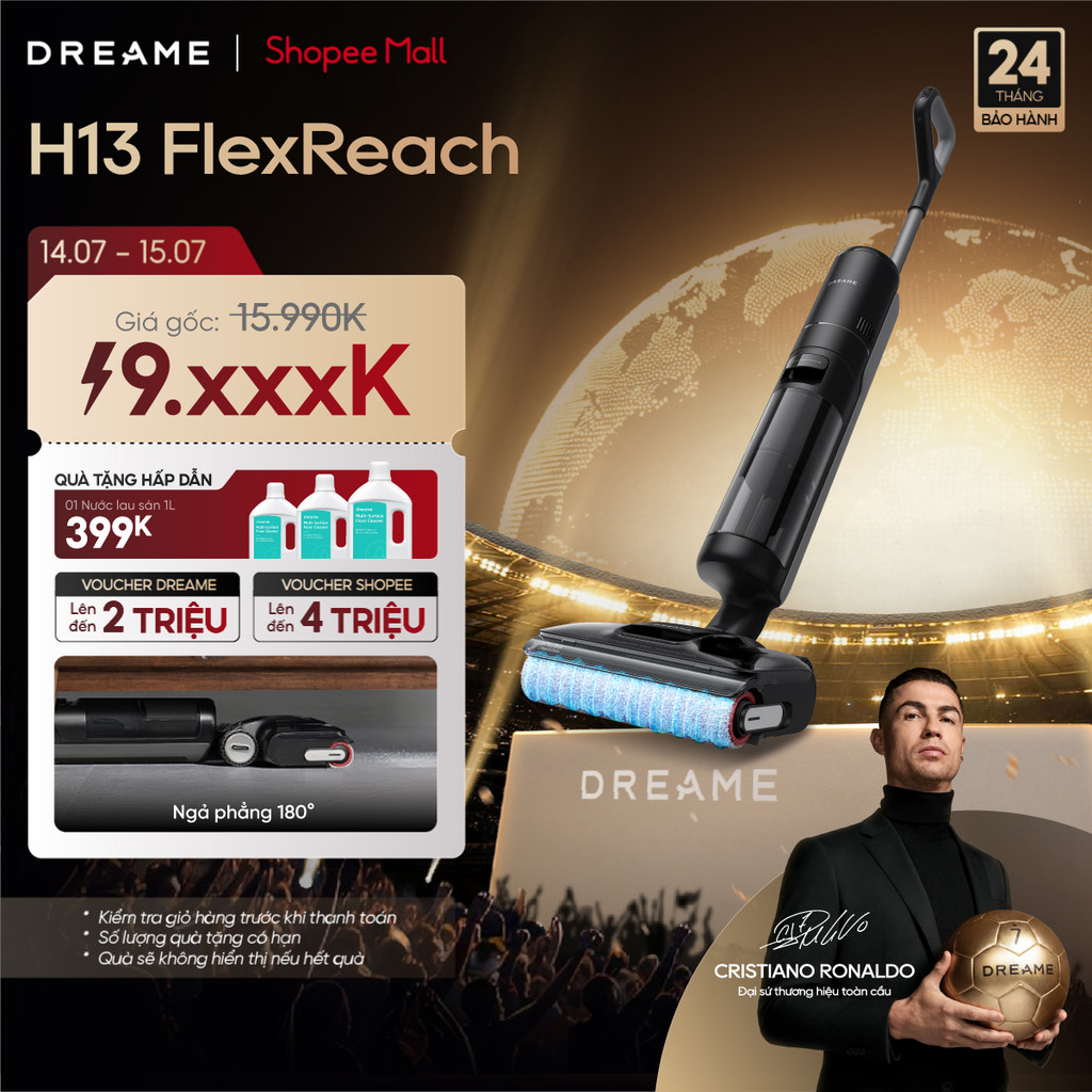 Dreame H13 FlexReach/H12 FlexReach/H13 Dual FlexReach/H13S FlexReach Máy hút bụi lau sàn không dây |