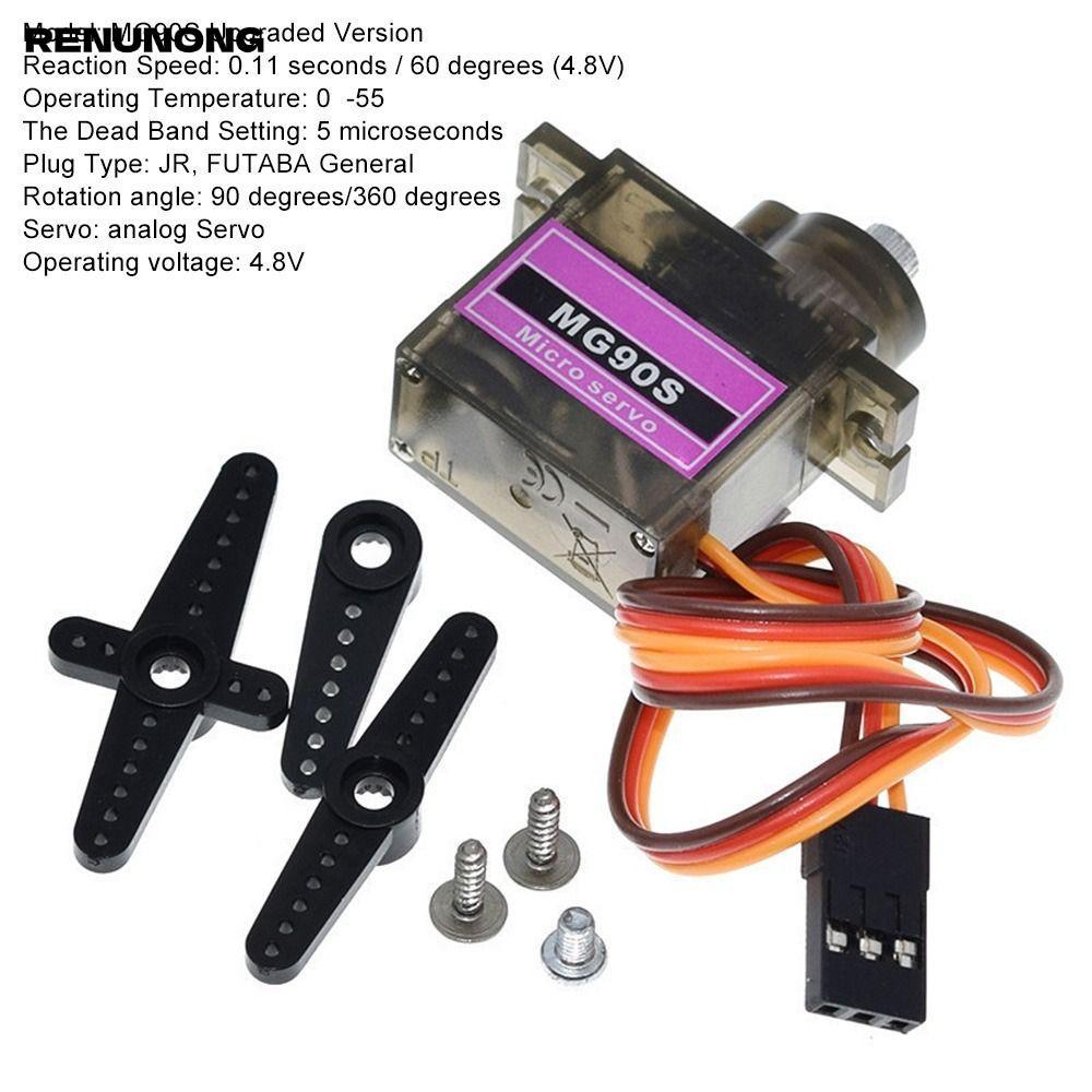 RENUNONG Metal Gear Micro Plane Boat Car 9G Trex 450 9G Servo