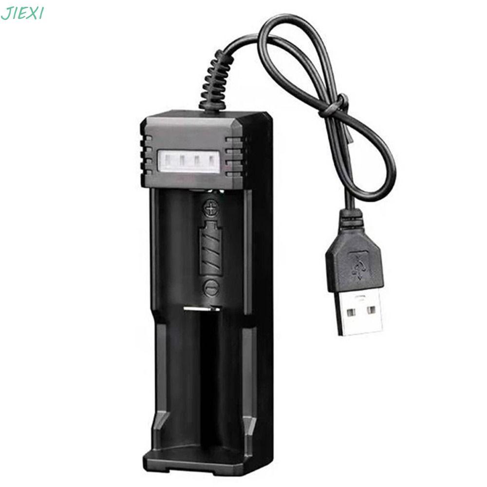 JIEXI 18650 Sạc Lithium Sạc Thông Minh An Toàn Pin Lithium Sạc Li-ion Pin 18650 Pin 8650 14500 26650