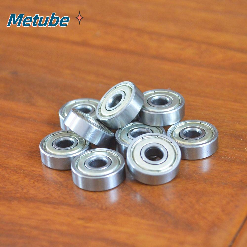 METUBE 10 Vòng bi rãnh sâu, Vòng bi kín đôi được bôi trơn trước 626ZZ, Động cơ vòng bi thu nhỏ bằng 