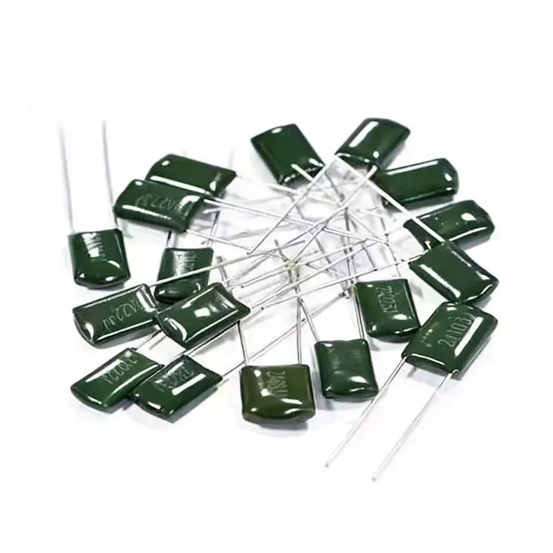 CHIP 50 Chiếc 100V Polyester Phim Tụ Điện 220PF 470PF 1nF 2.2nF 10nF 100nF 2A471 2A102 2A152 2A222 2