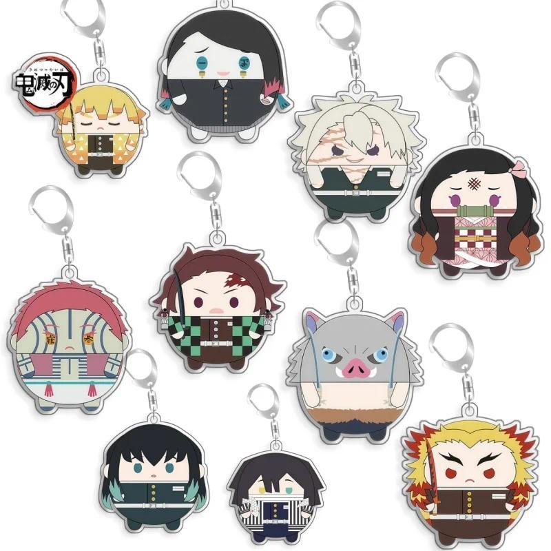 Móc Khoá For Demon Slayer Enmu Shinazugawa Sanemi Kamado Nezuko Akaza  Selfmade  Anime Móc khóa  Toy