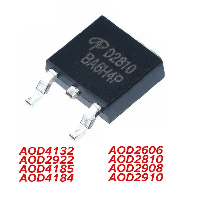 5 ✷ AOD4132 AOD2922 AOD4185 AOD4184 AOD2606 AOD2810 AOD2908 AOD2910 D4132 D2922 D4185 D4184 D2606 D2