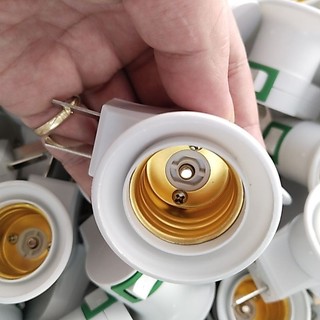 đuôi đèn công tắc e27