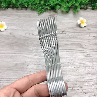 50 Móc phơi quần áo trẻ Em-móc sơ sinh 27cm)