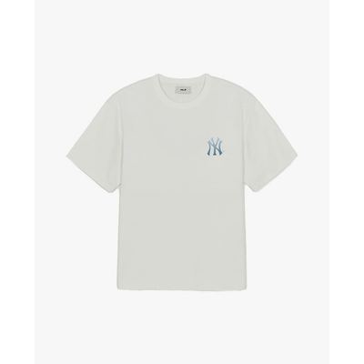 MLB - Áo thun unisex cổ tròn tay ngắn Monogram_3ATSM0863-50IVS