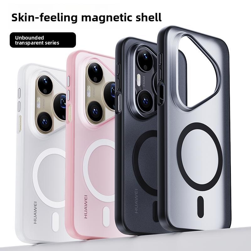 Ốp Lưng Cho Huawei Pura 90s Pro Max Skin Feel Frosted Transparent Backplane 360 ° Ốp điện thoại chốn