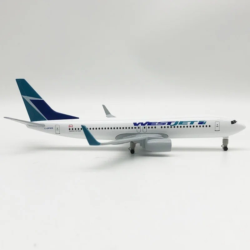 FZ Diecast 20CM 1 / 400 B737 WESTJET B737 Canada Máy Bay Hàng Không Máy Bay Máy Bay Mô Hình Hợp Kim 