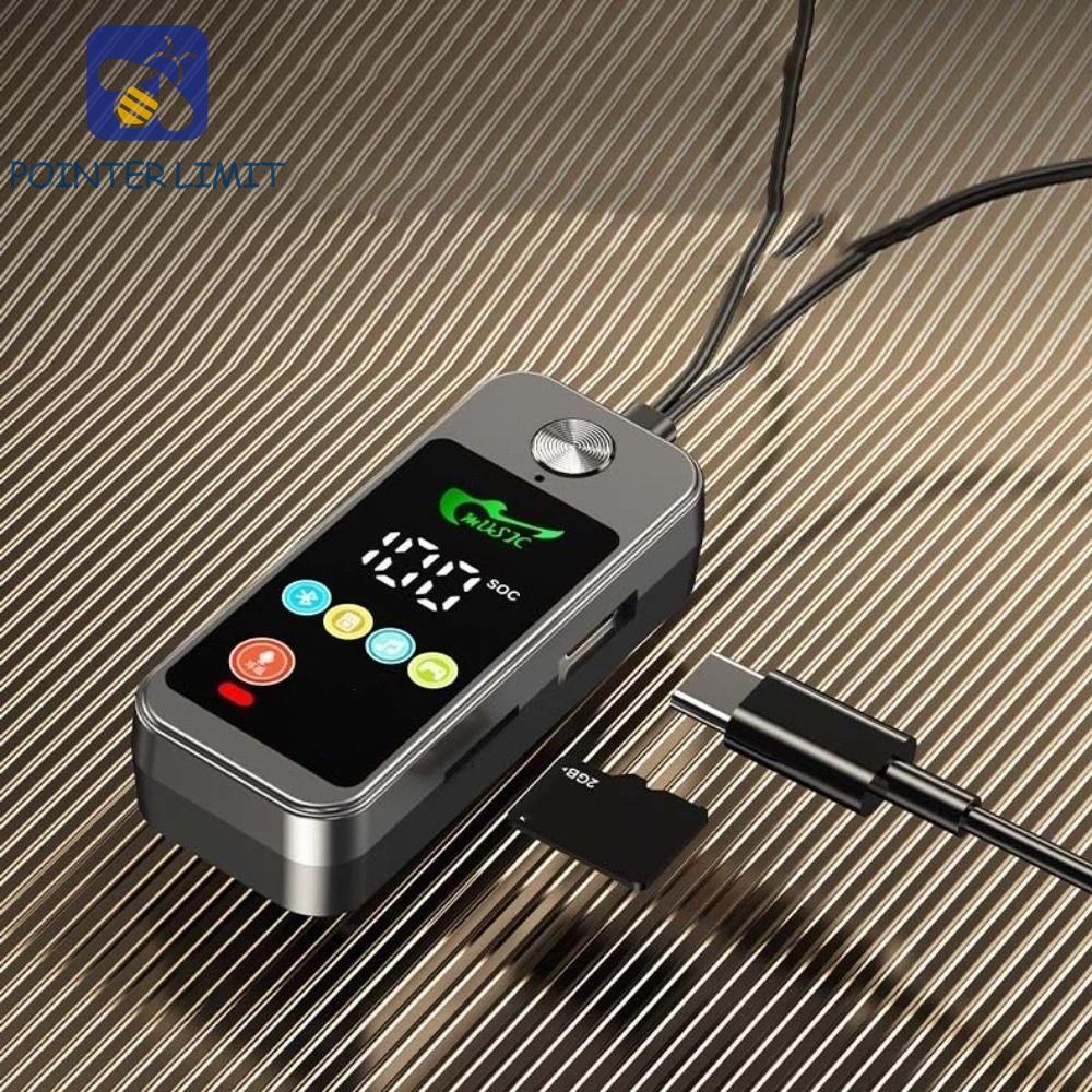 Tai nghe Bluetooth giới hạn POINTER, Card màn hình LED Chèn Tai nghe Bluetooth Lavalier, Âm thanh th