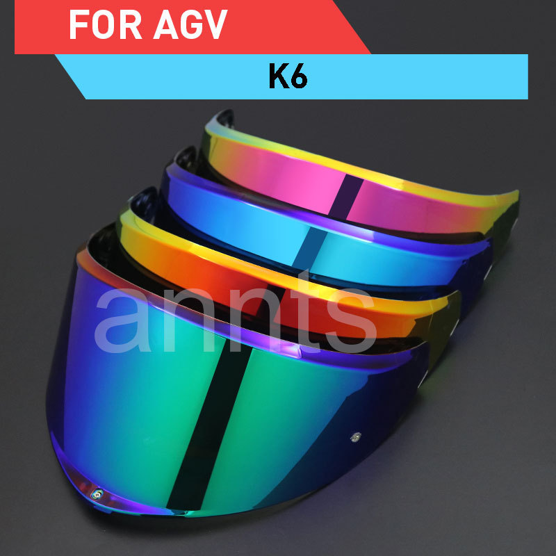 Thích hợp cho ống kính AGV K6 k6s Mũ bảo hiểm xe máy Ống kính ngày đêm ô tô Ống kính mũ bảo hiểm đa 