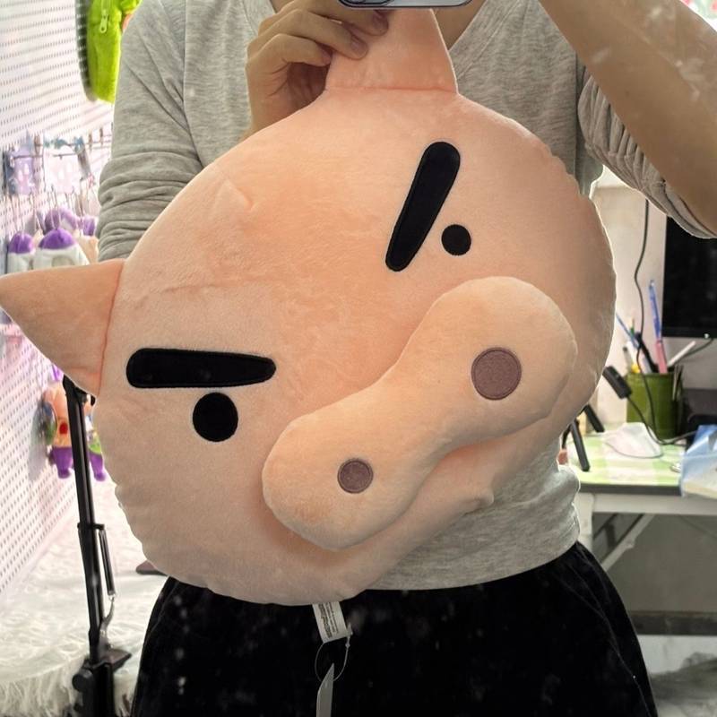 Crayon Xiaoxin Couple Fatbobman Zuoweimen Office Cushion Doll Ignore Pig Sofa Cushion 3Qd7