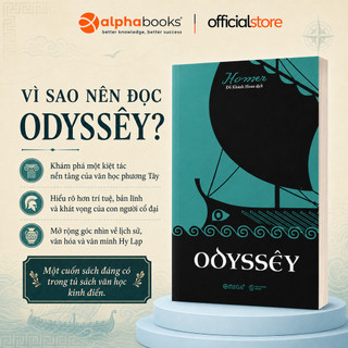 Sách - Odyssêy - Homer (Tái bản 2026) (Omega Plus)