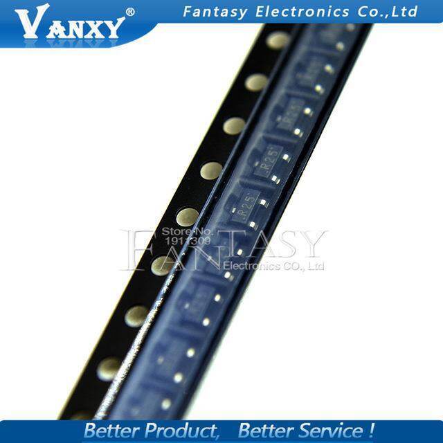 100 chiếc 2SC3356 2SC3356-25 R25 SOT23-3 Transistores Bipolares-BJT novo e original