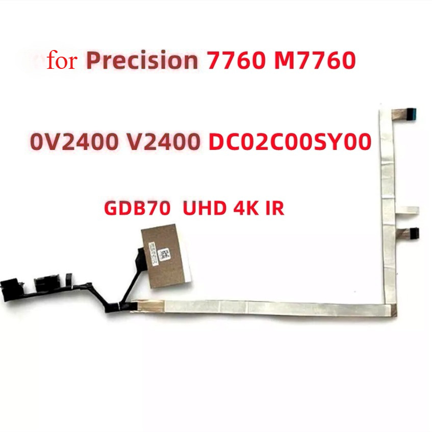 Màn hình cáp LCD Thay thế cáp DisplayPort cho Dell Precision 7760 M7760 4K 0.4 IR DC02C00SY00