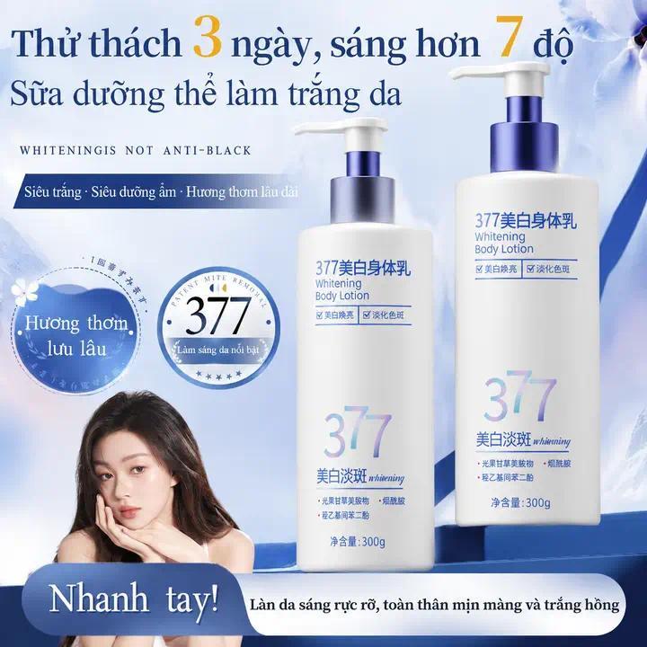 [377 & Niacinamide] Sữa Dưỡng Thể Hương Thơm - Thơm Lâu & Dưỡng Ẩm Mềm Mịn Da sữa dưỡng thể#sữa dưỡn