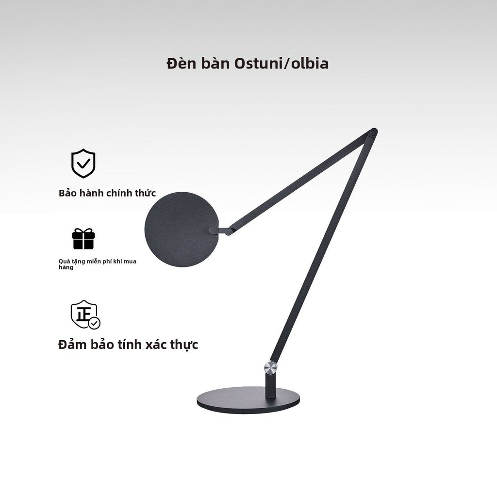 Đèn đọc sách Ostuni Olbia bảo vệ mắt OLED cao cấp không bóng bàn làm việc học tập bền đẹp giao nhanh