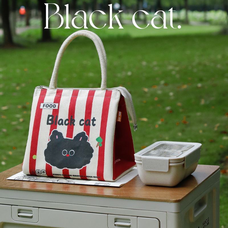Túi xách cách nhiệt túi hộp cơm trưa tote bento túi hộp cơm trưa sinh viên bữa trưa cơm bento hộp đự