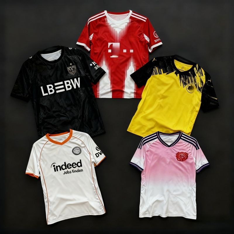 Đặc Biệt Phong Cách Mới Frank Bóng Đá Frank Đá 25-26jersey Bóng Đá Liby Tin Jersey Bóng Đá Dove Coul