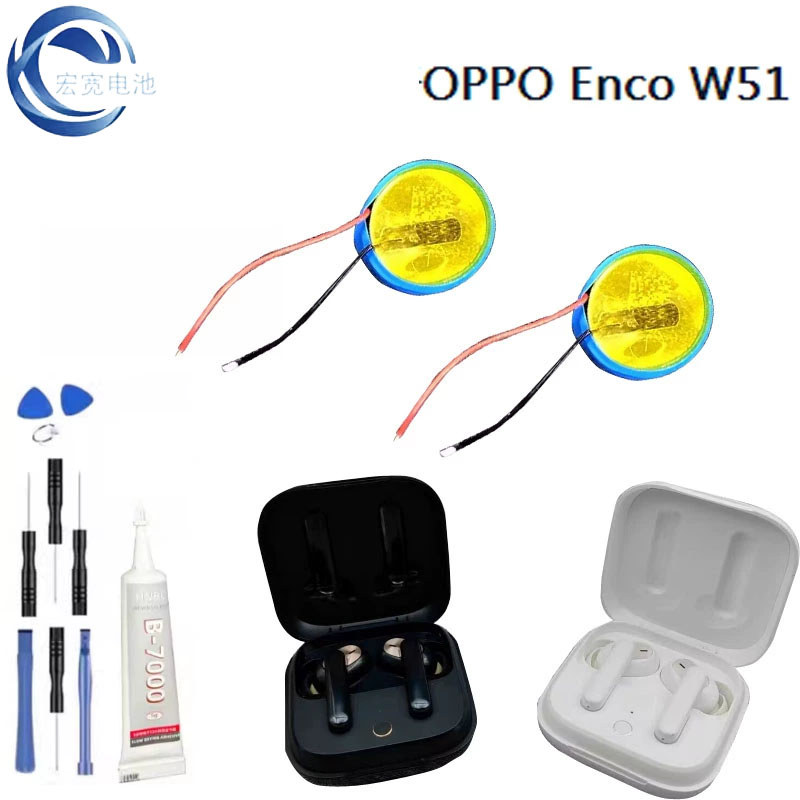 Thích hợp cho pin tai nghe Bluetooth không dây oppo enco w31 W51 W31 phiên bản thông minh