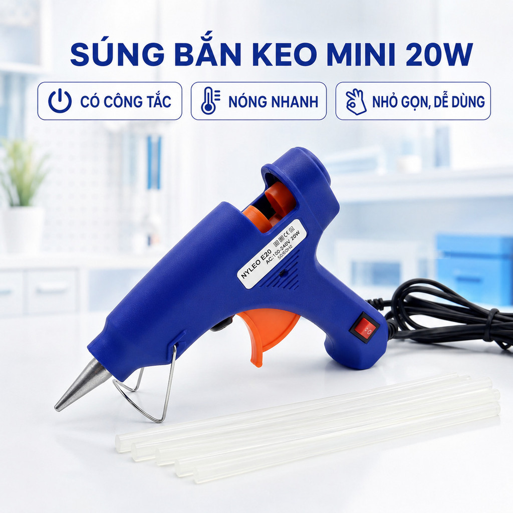 [HCM] Súng Bắn Keo Nyleo E20