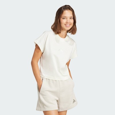 adidas Phong cách sống Áo Thun ALL SZN Nữ trắng JJ1243