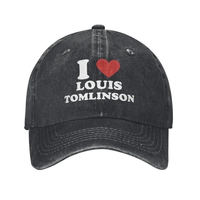 Tôi Yêu Louis Tomlinson In Unisex Mùa Hè Ngoài Trời Có Thể Điều Chỉnh Mũ Bóng Chày Trucker