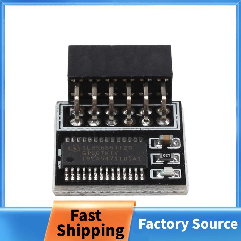 Mô-đun bảo mật mã hóa TPM 2.0 Thẻ từ xa Mô-đun LPC-12PIN cho 12PIN LPC TPM2.0 LPC 12 Pin Mô-đun bảo 